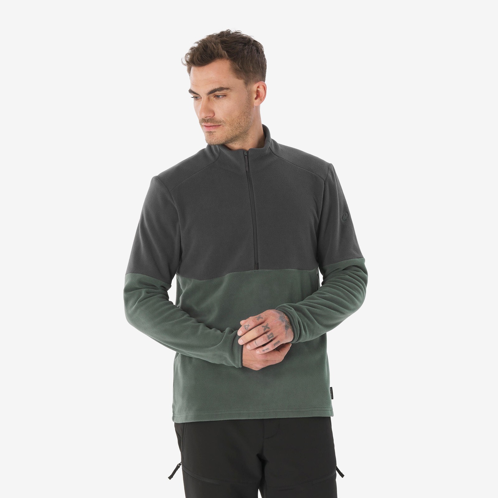 Erkek Outdoor Polar - Yeşil - MH500