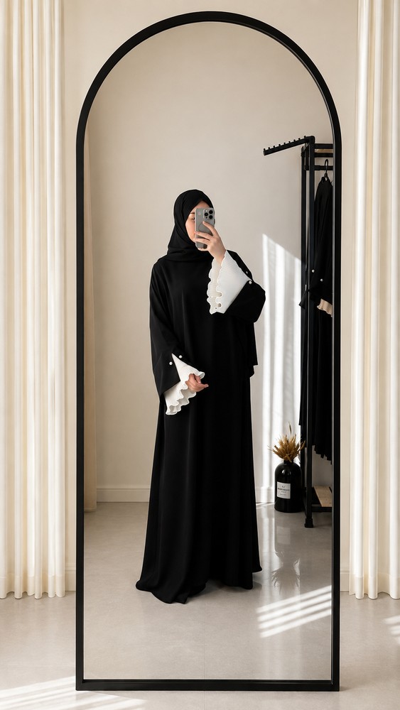 عبای مایا سفید