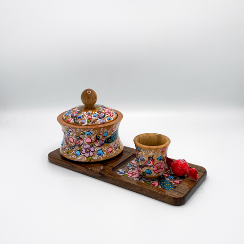 کاپ قهوه چوبی