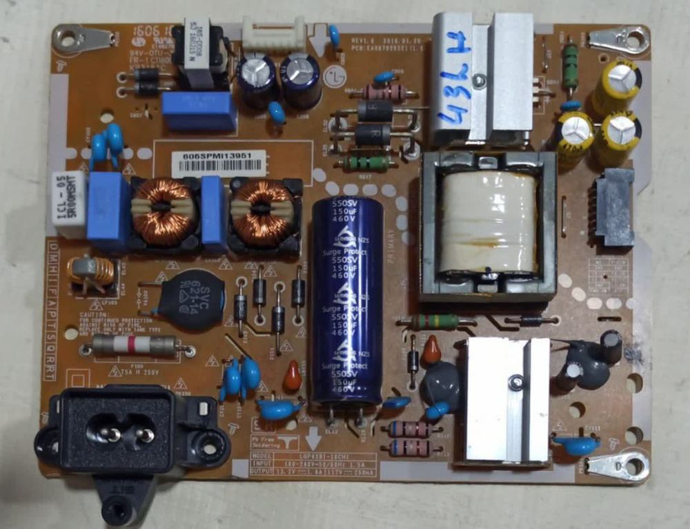 تغذیه ال ای دی الجی LG 43LH54100