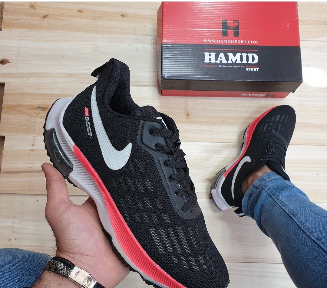 کتونی مشکی بنفشNIKE