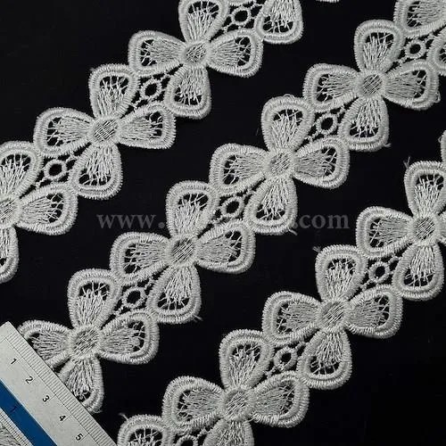 تور گیپور 4.5 گل 4 پر کد 379 سفید