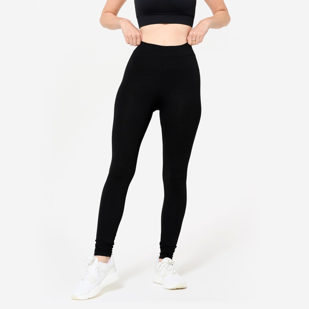 Kadın Siyah Spor Taytı - Fitness