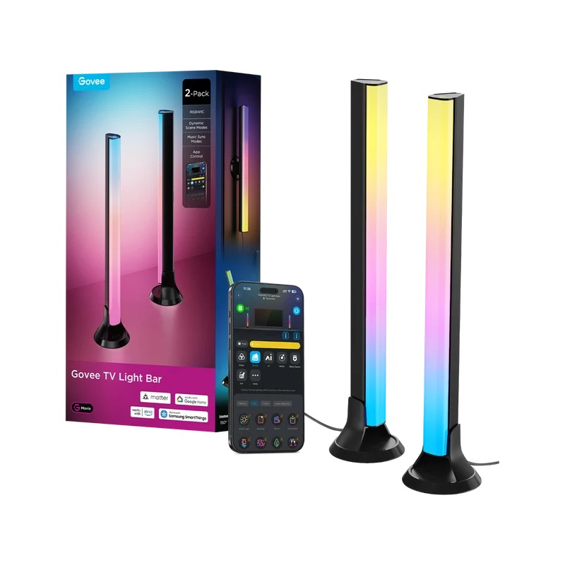Govee RGBWIC TV Light Bars for 45-70 inch TVs