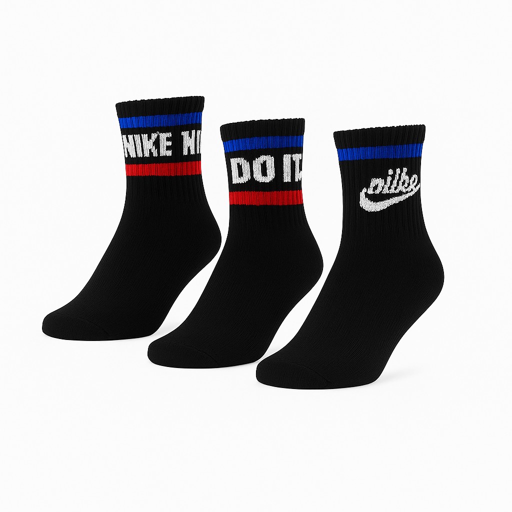 جوراب نایکی مدل Just Do It (3 Pairs)