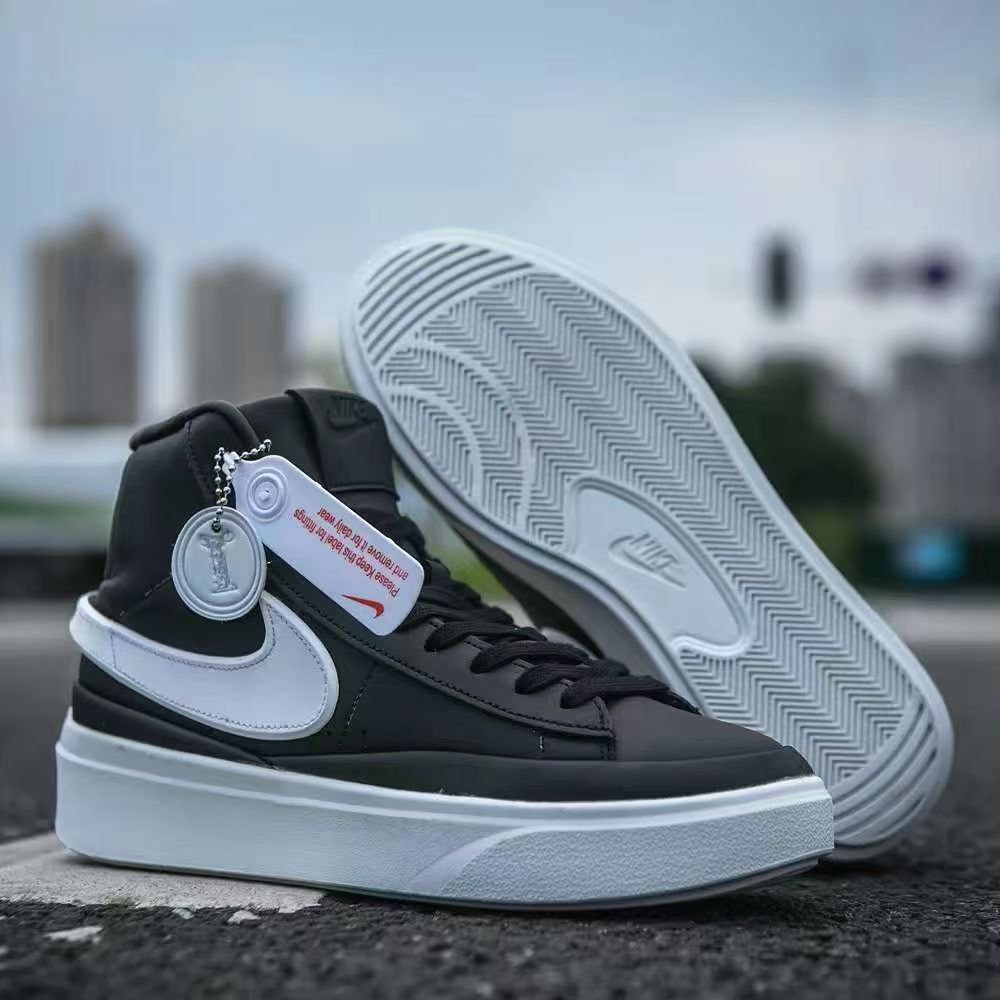 نایک بلیزر ساقدار فانتوم تمام مشکی Nike Blazer mid Phantom