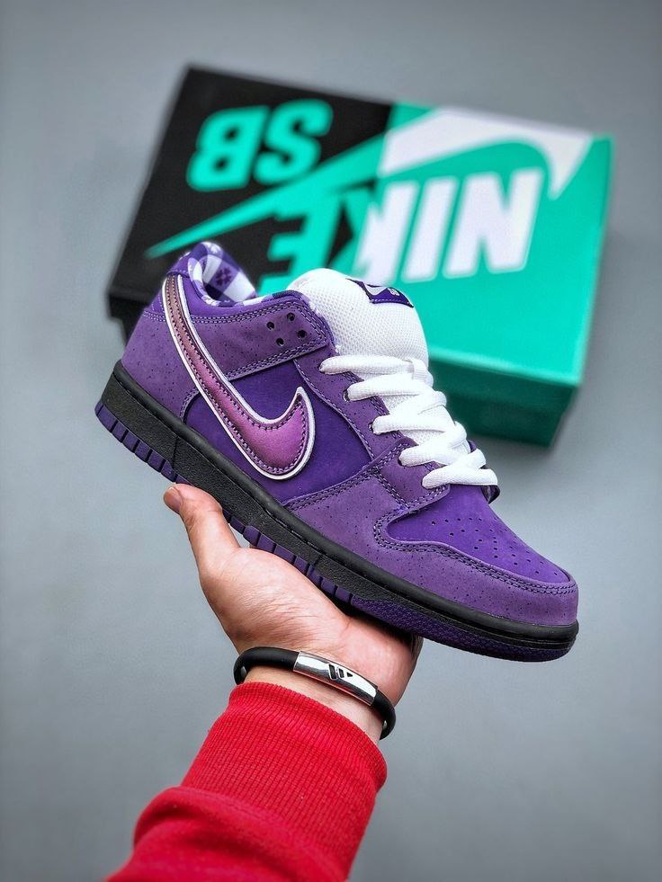 نایک اس بی دانک بدون ساق لابستر بنفش Nike sb dunk lobster