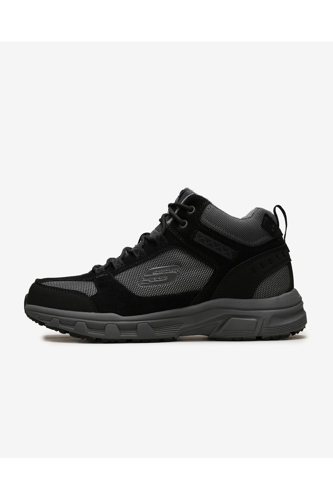 OAK CANYON – بوت SKECHERS اسکیچرز بلند مردانه مشکی مردانه بیرونی İRONHİDE 51895 BKCC اورجینال