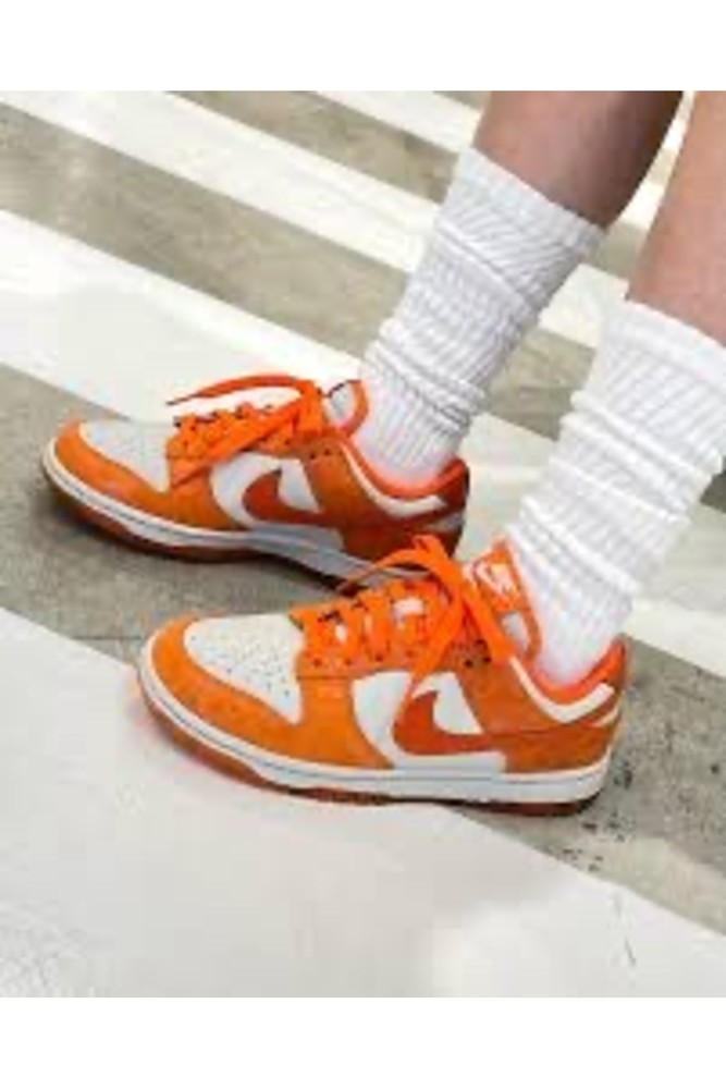 Dunk Low Cracked Orange FN7773-001 Nike نایکی اورجینال