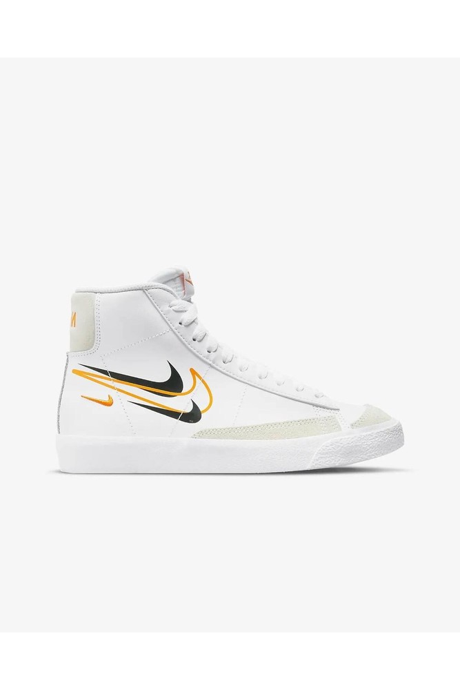 Blazer Mid Gs “multi Swoosh” سفید/مشکی – Dv7142-100 Nike نایکی اورجینال