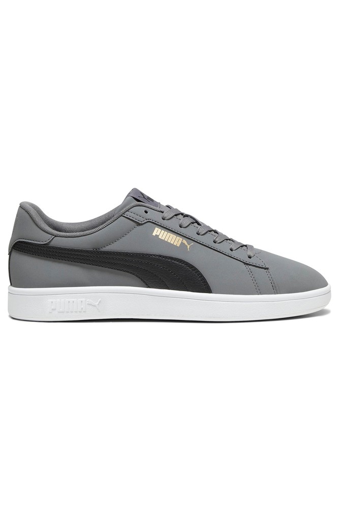 Smash 3.0 Buck Unisex Grey Sneaker Shoes 39233602 Puma پوما اورجینال