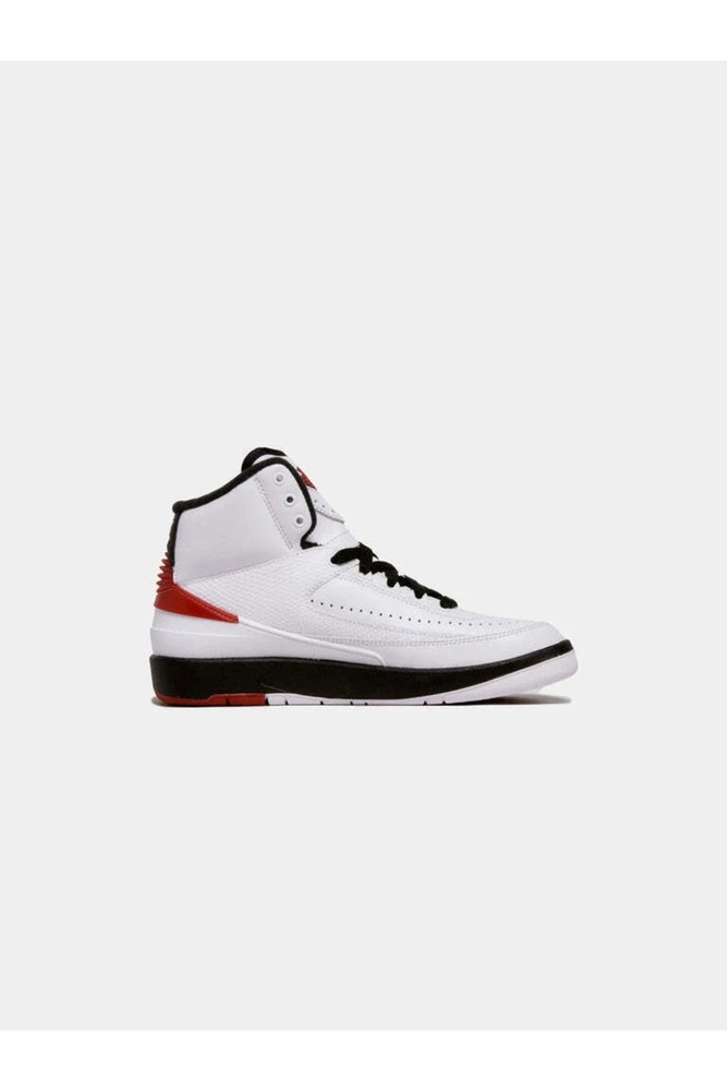 Air Jordan 2 Retro GS White Varsity Red Black Nike نایکی اورجینال