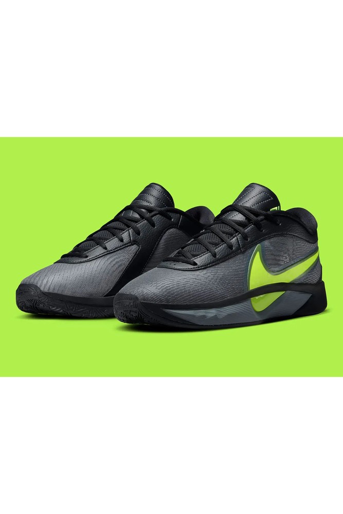 Giannis Freak 6 “Niaja” Black/Volt Nike نایکی اورجینال