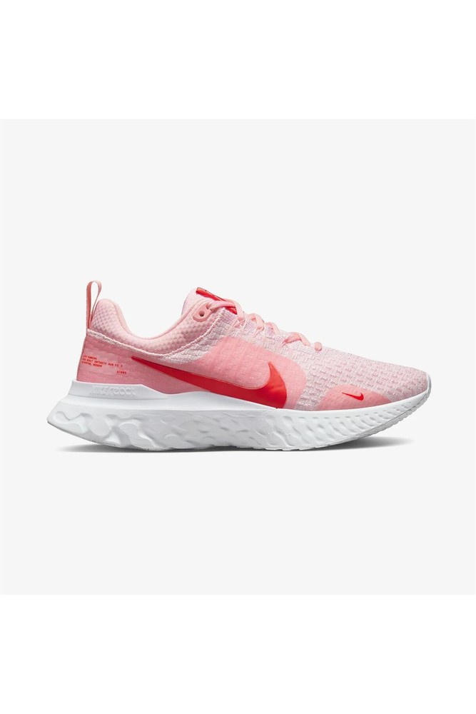 React Infinity Run Flyknit 3 کفش صورتی زنانه آموزش مناسب دویدن DZ3016-600 Nike نایکی اورجینال