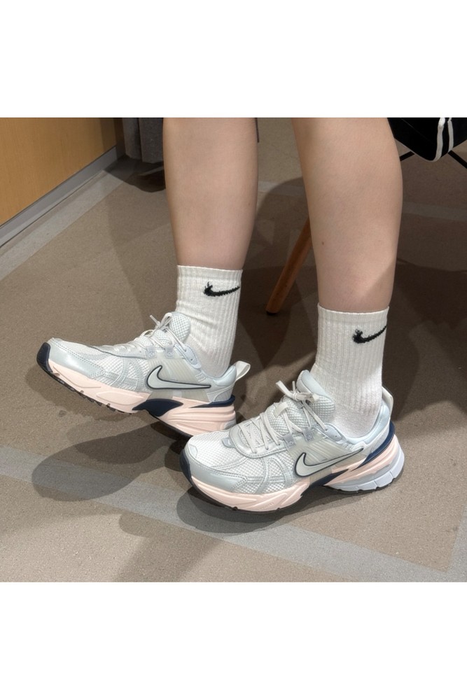 V2K Run Cream Walking Shoes Sportie Nike نایکی اورجینال