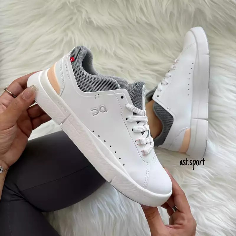 آن راجر ادونتج سفید طوسی | ON Roger Advantage White Grey