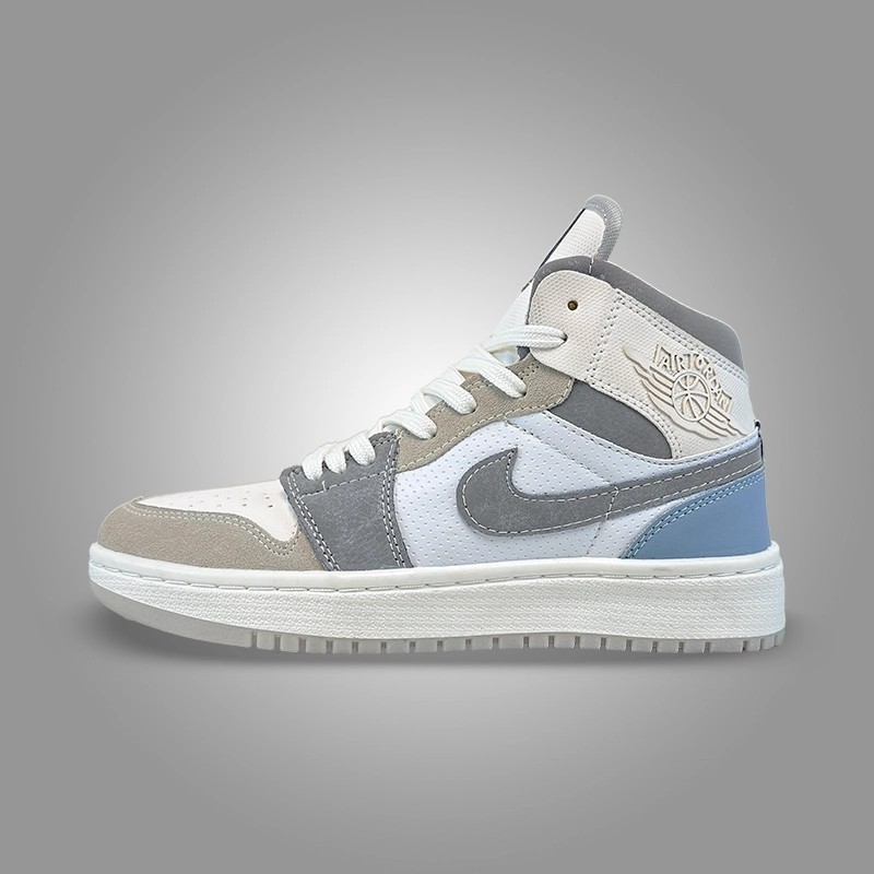 نایک ایر جردن وان ساق‌دار پاریس زنانه (Nike Air Jordan 1 Paris) کد 2341