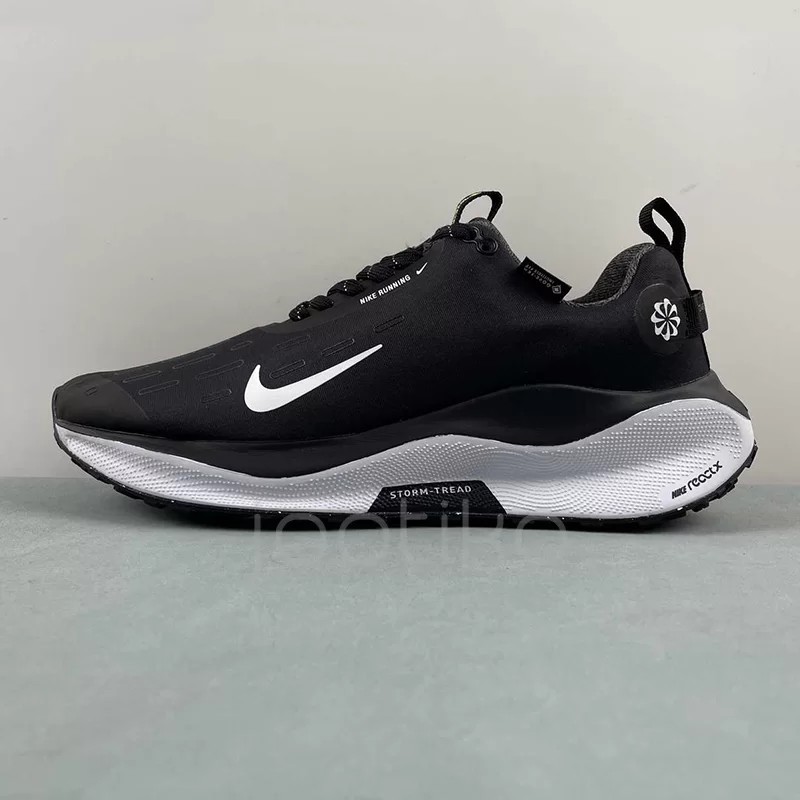 کفش زنانه و مردانه نایک ری‌اکت ایکس اینفینیتی ران ۴ گورتکس Nike ReactX Infinity Run 4 Gore-Tex Black