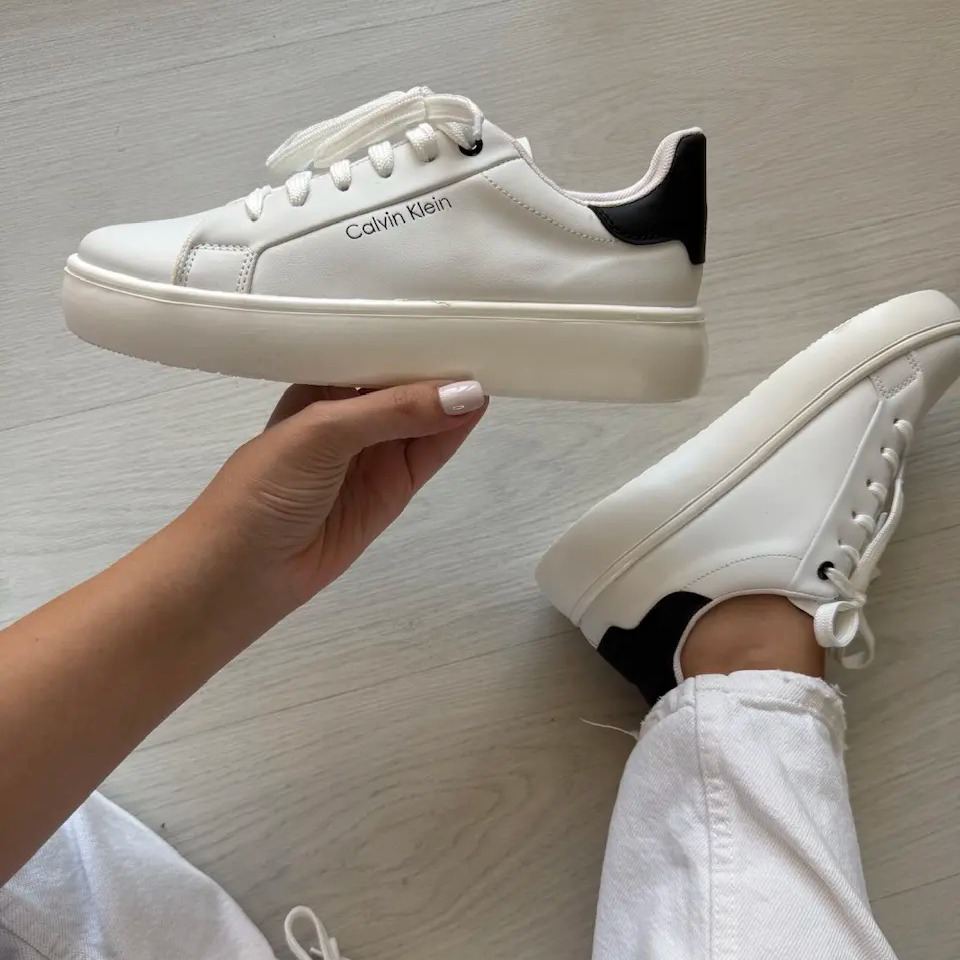 اسنیکرز Calvin Klein ( CK ) - رنگ سفید