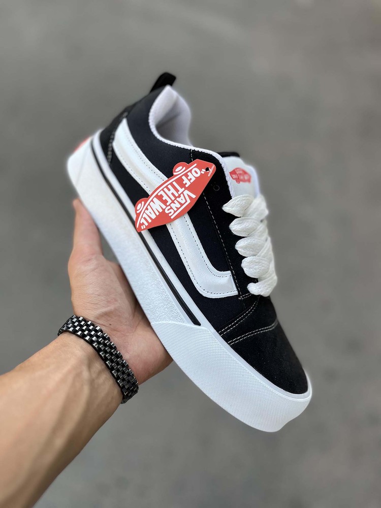 vans knu skool black