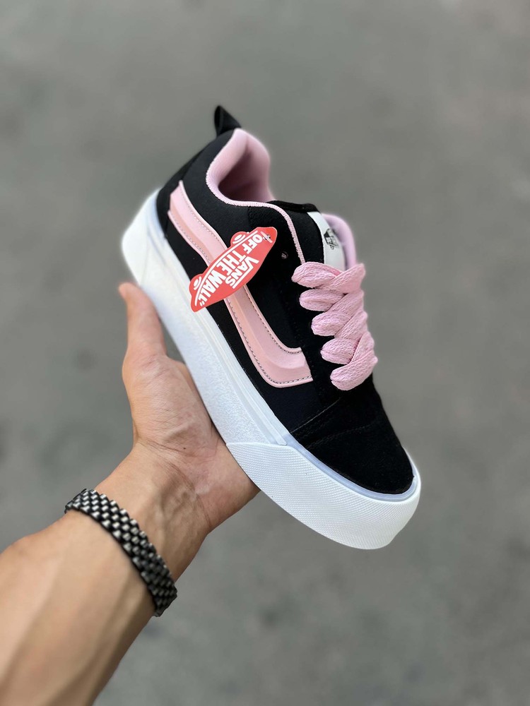 vans knu skool pink
