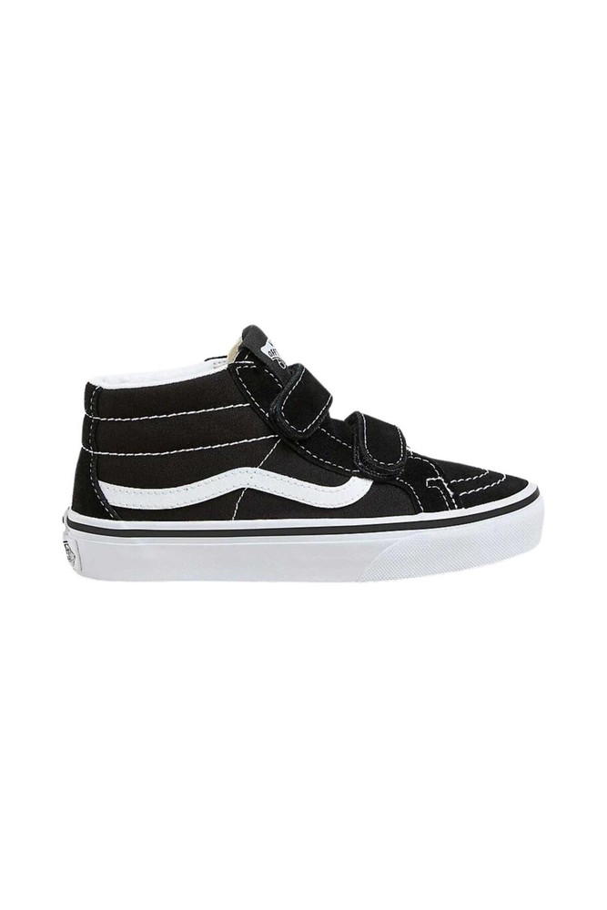 کتانی یونیسکس مشکی مدل Uy Sk8-mid Reissue V