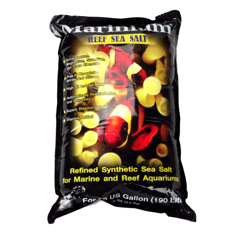 نمک آکواریوم مرینیوم مدل Reef Sea Salt وزن 21 کیلوگرم