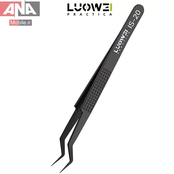 پنس سر کج شابلون و کاشت قلع لووي مدل LUOWEI IS-20