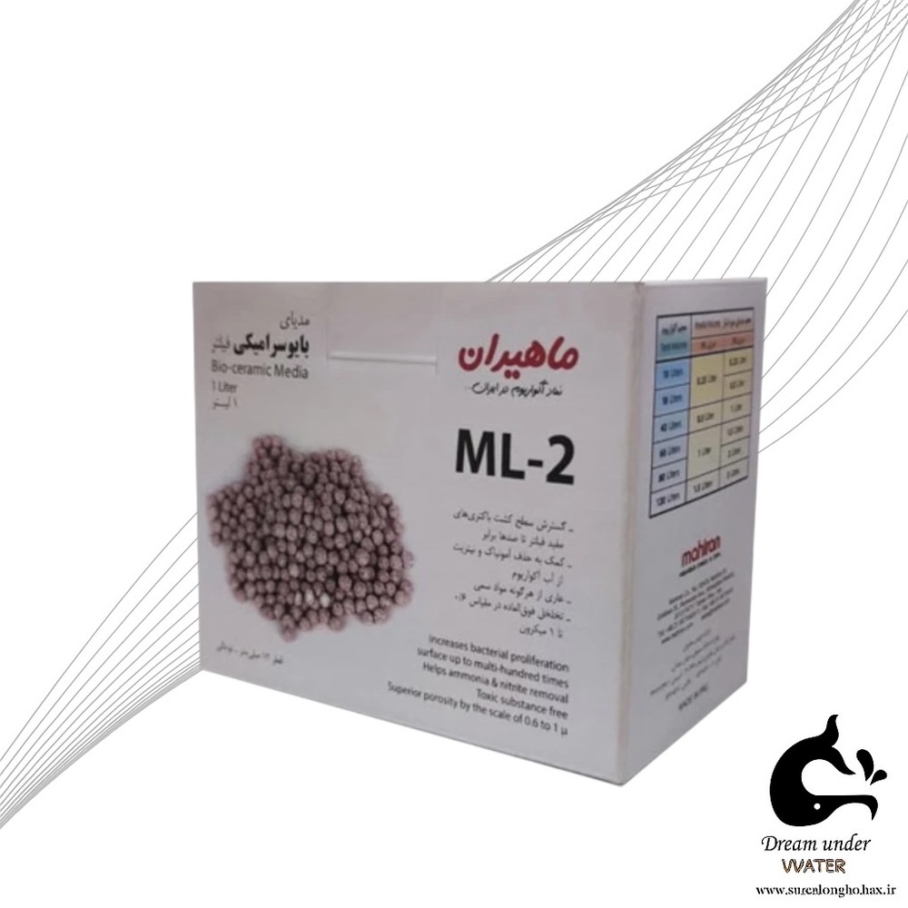 مدیای بایو سرامیکی فیلتر ماهیران مدل ML-2
