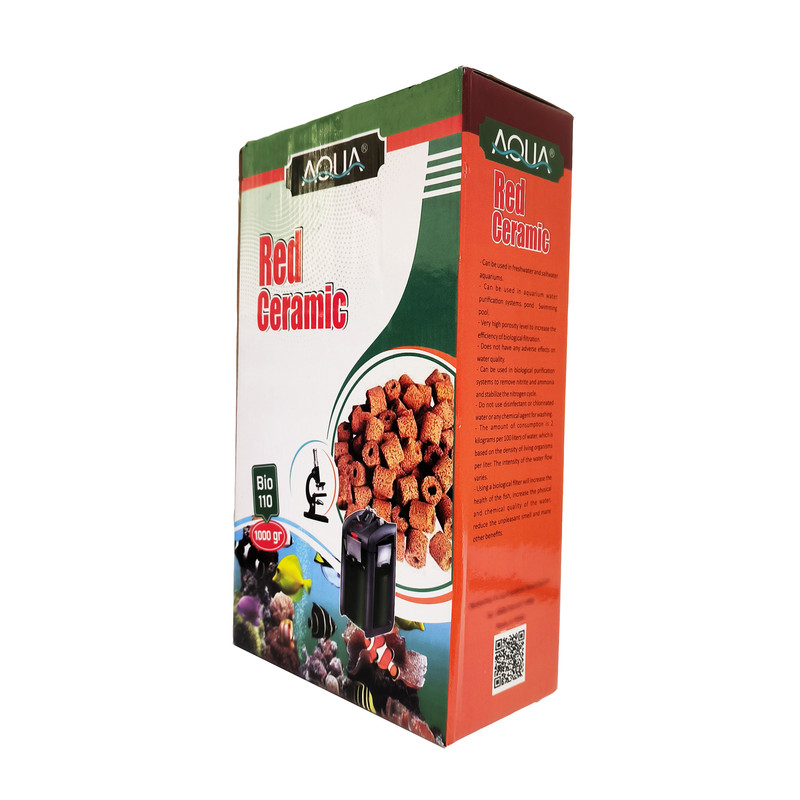 سرامیک آکواریوم آکوا مدل ZA8763 Ceramic وزن 1000 گرم