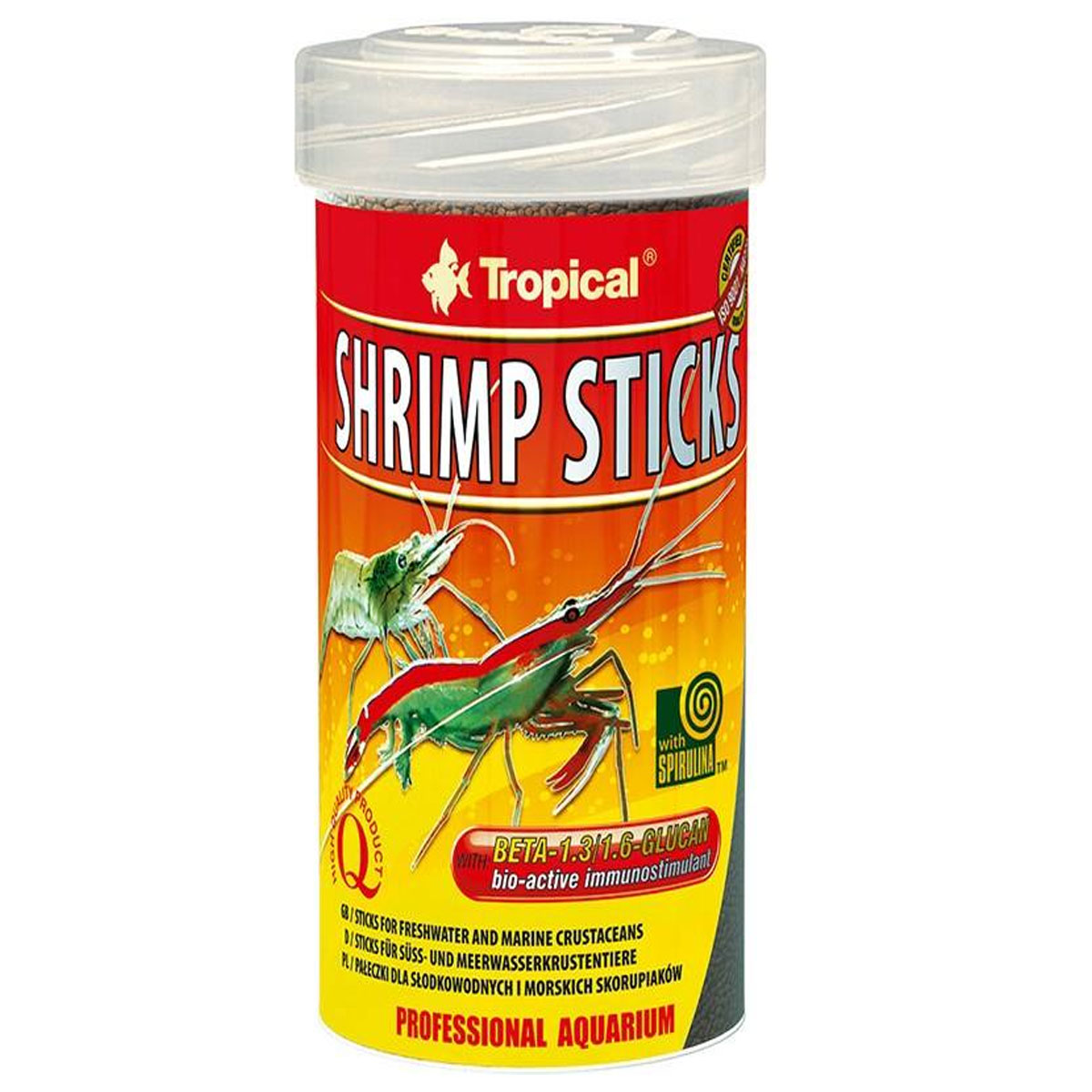 غذای شریمپ استیک تروپیکال Shrimp Sticks 55 گرم