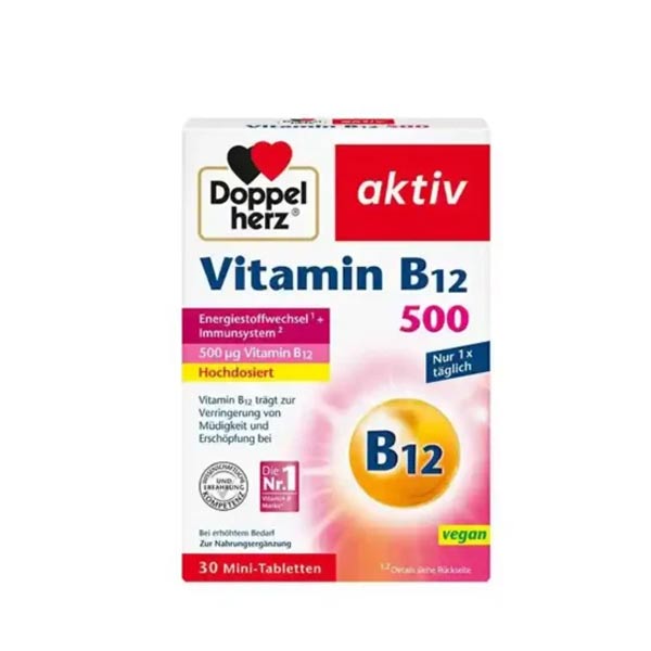 مکمل ویتامین B12 500 داپل هرز آلمان