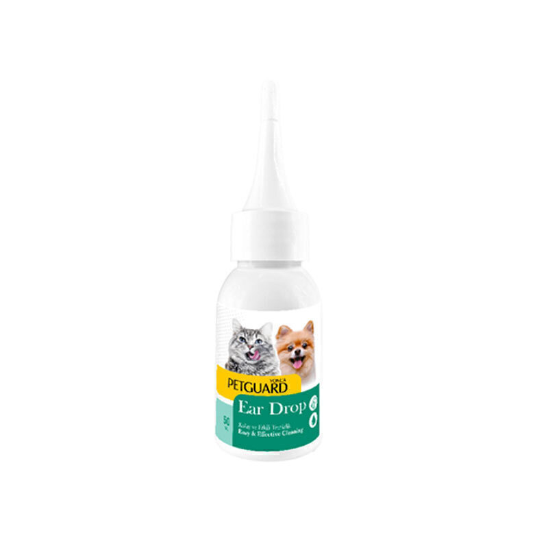 قطره گوش سگ و گربه پت گارد حجم 50 میلی لیتر