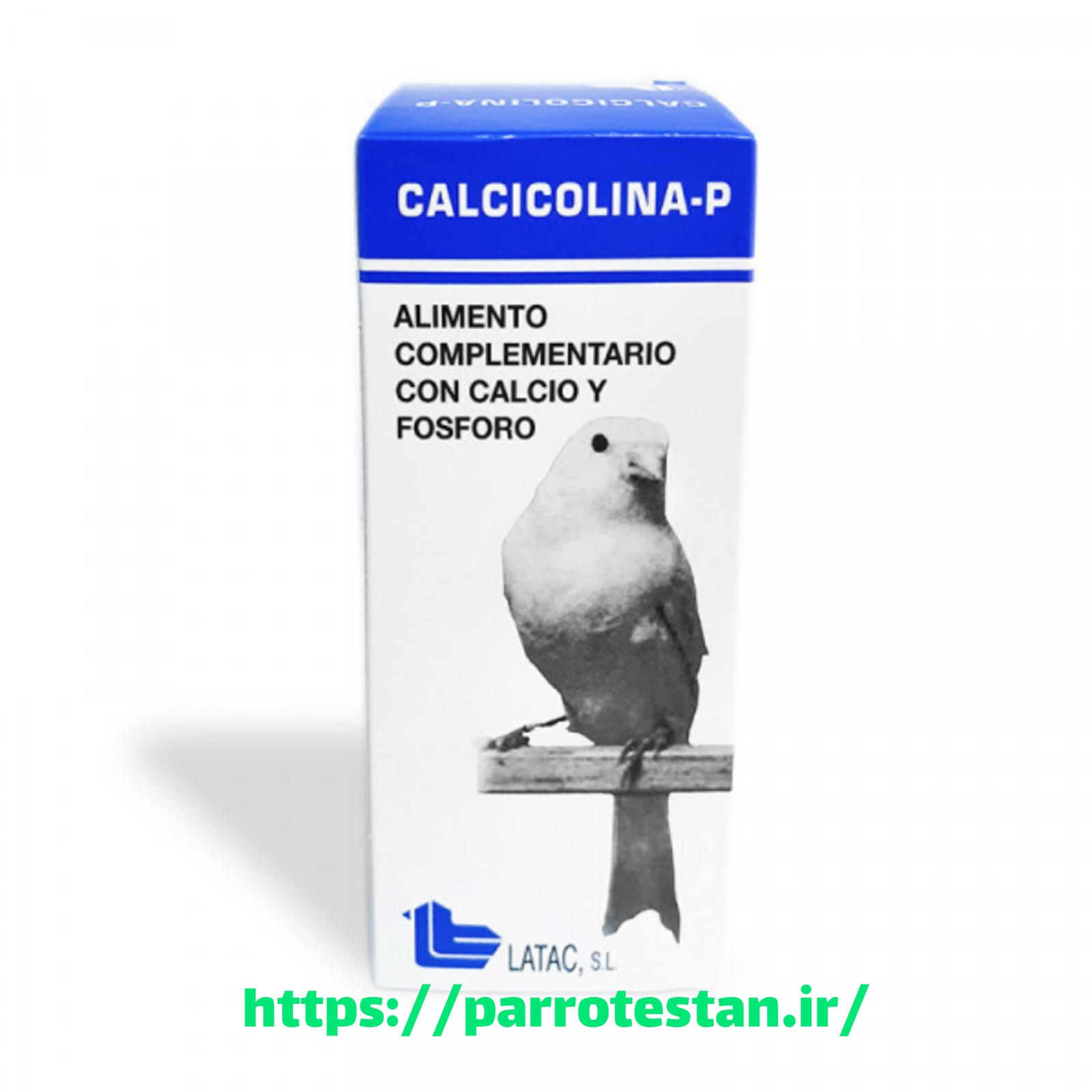 کلسی کولینا مایع Calcicolina-P | مکمل کلسیم، فسفر و کبدشور پرندگان زینتی