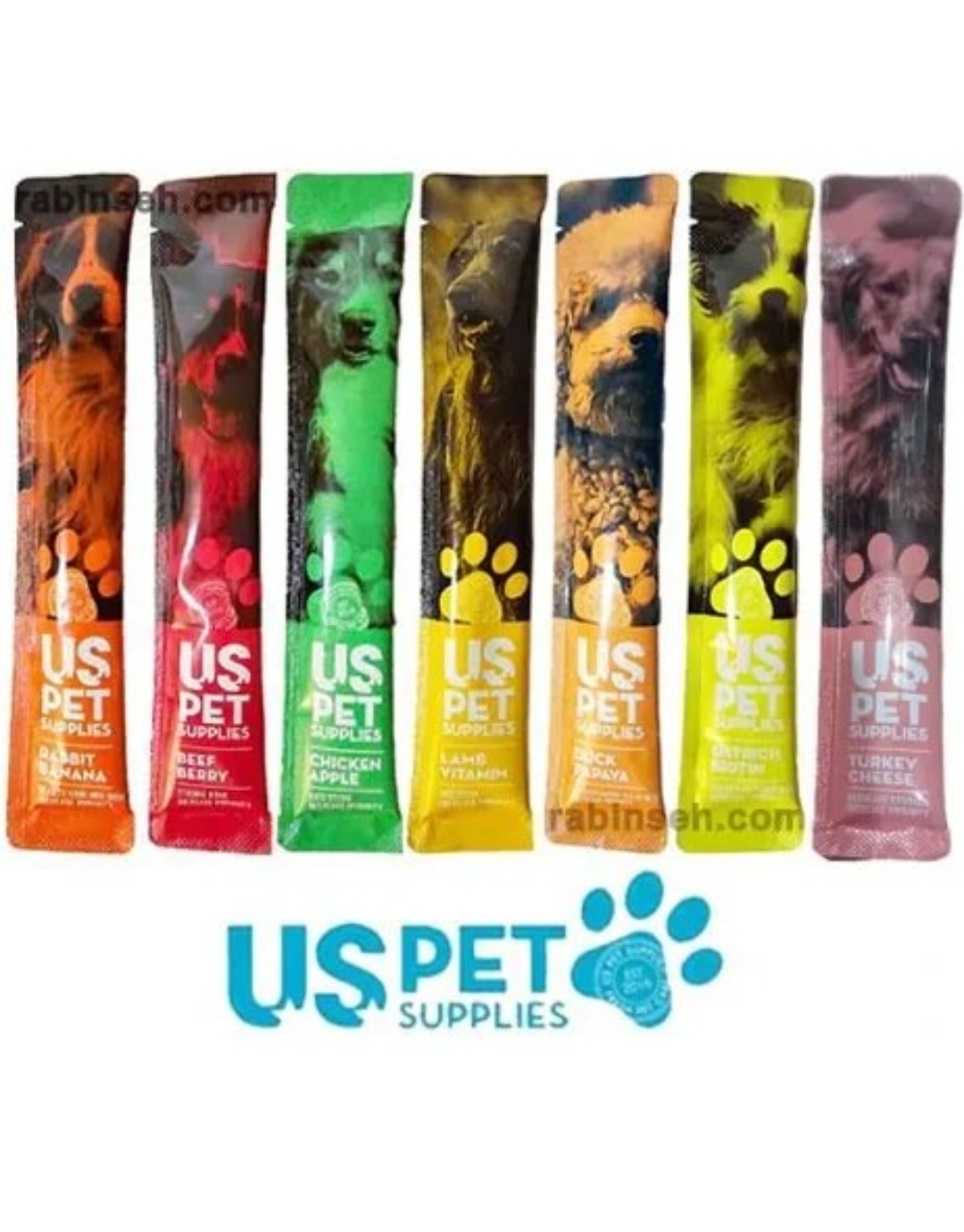 بستنی سگ یو اس پت USPET Liquid Treat بسته ۵ عددی