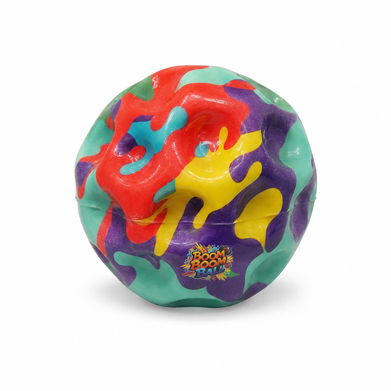 اسباب‌بازی توپ سگ مدل Boom Boom Ball طرح رنگی