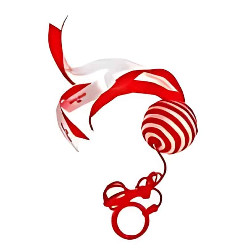 اسباب بازی گربه رویال کنین مدل توپ بنددار (اورجینال) - پت شاپ آنلاین اورنگ پت