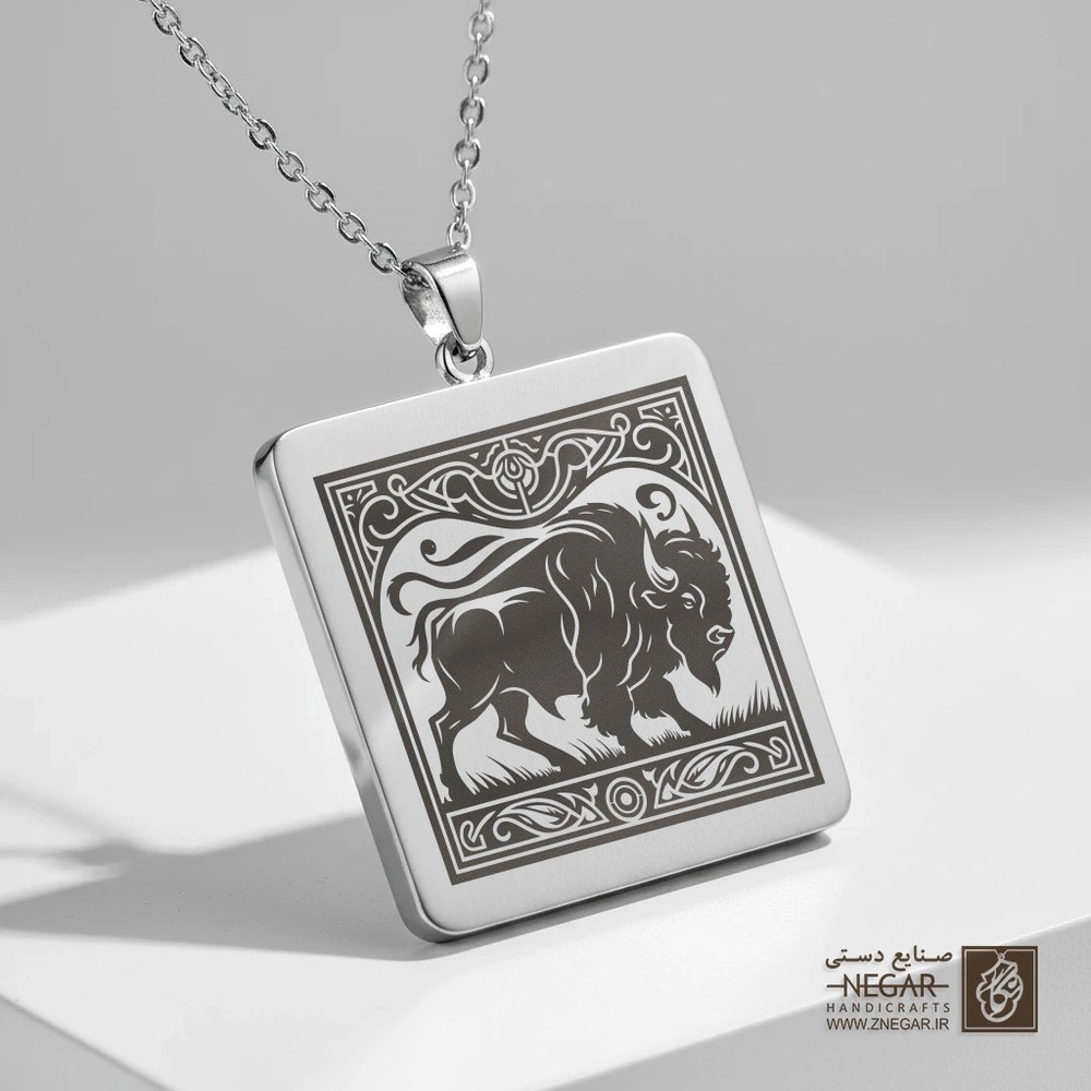 پلاک گاو وحشی (بایسون ) کد 500064