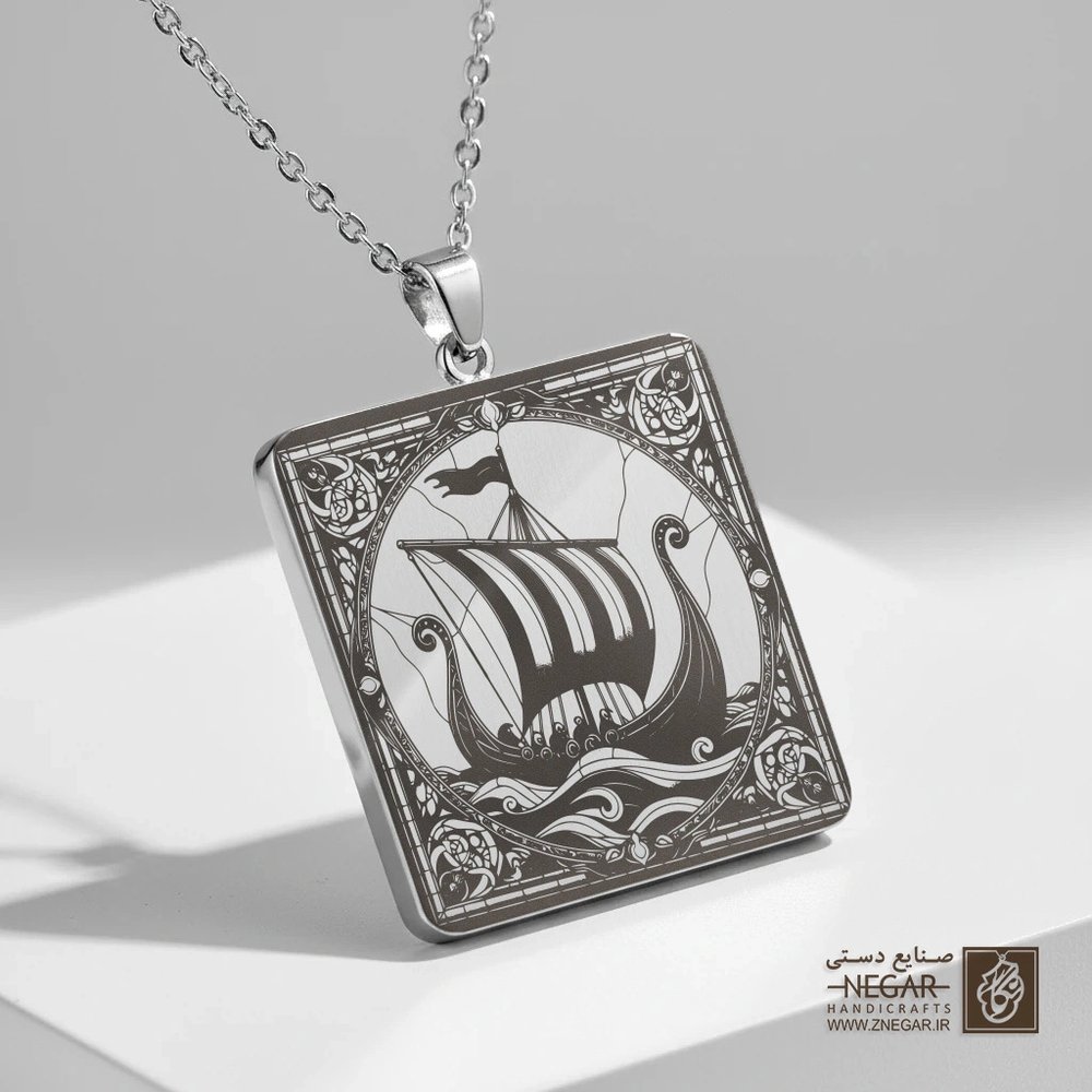 پلاک کشتی چوبی قدیمی کد 500819