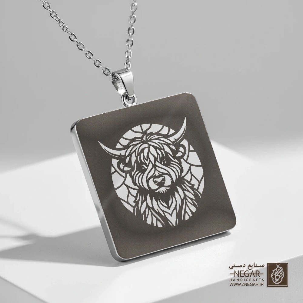 پلاک گاو هایلند (Highland Cow) کد 501849