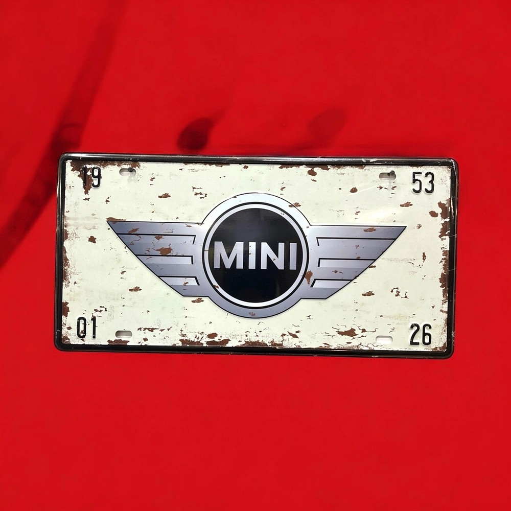 پلاک فلزی طرح Mini