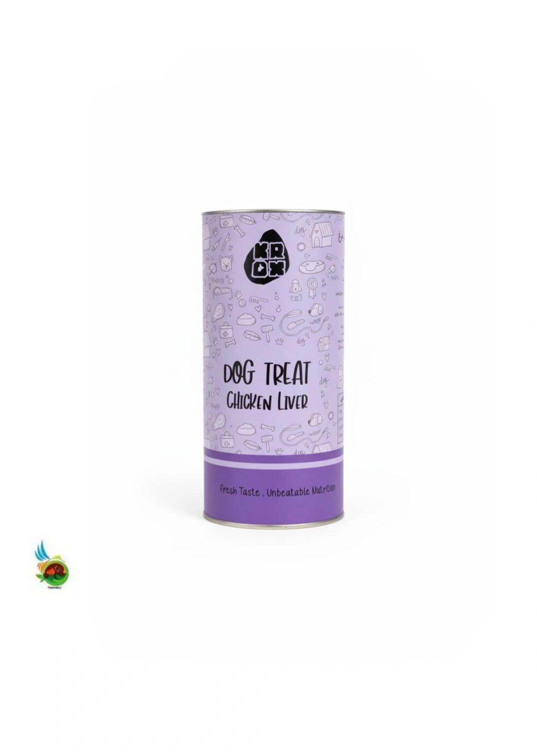 تشویقی سگ مک دولف مدل کراکس جگر مرغ Krox dog treat chicken liver وزن ۵۰ گرم