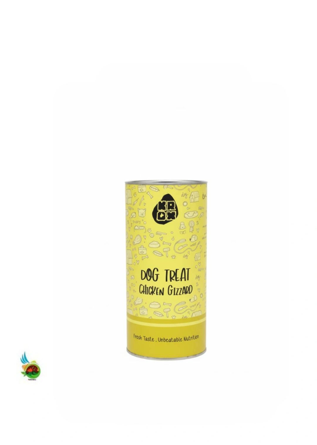 تشویقی سگ مک دولف مدل کراکس سنگدان مرغ Krox dog treat chicken gizzard وزن ۵۰ گرم