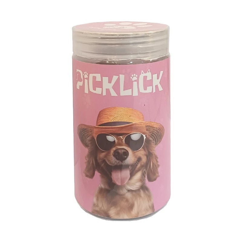 تشویقی سگ پیک لیک مدل جگر سفید PickLick وزن 100 گرم