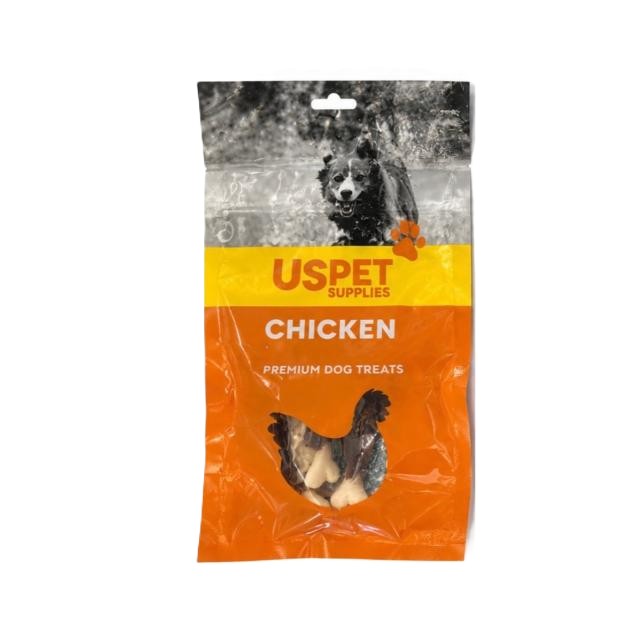 تشویقی سگ یو اس پت مدل ران مرغ Us Pet Dog Treat وزن 100 گرم