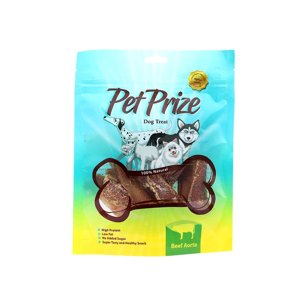 تشویقی سگ آئورت گاو پت پرایز PetPrize, Dog treat, Beef Aorta, 50g
