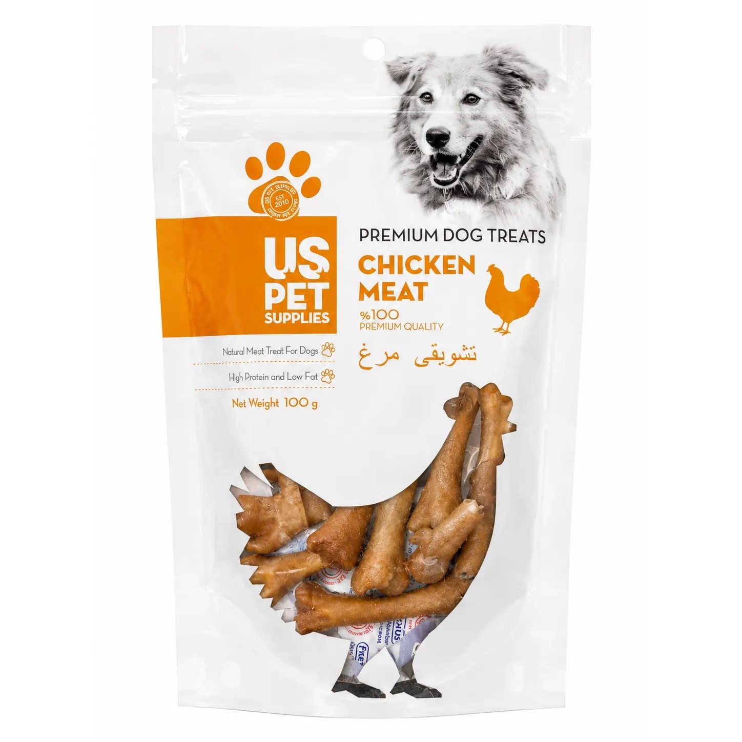 تشویقی سگ us طعم مرغ