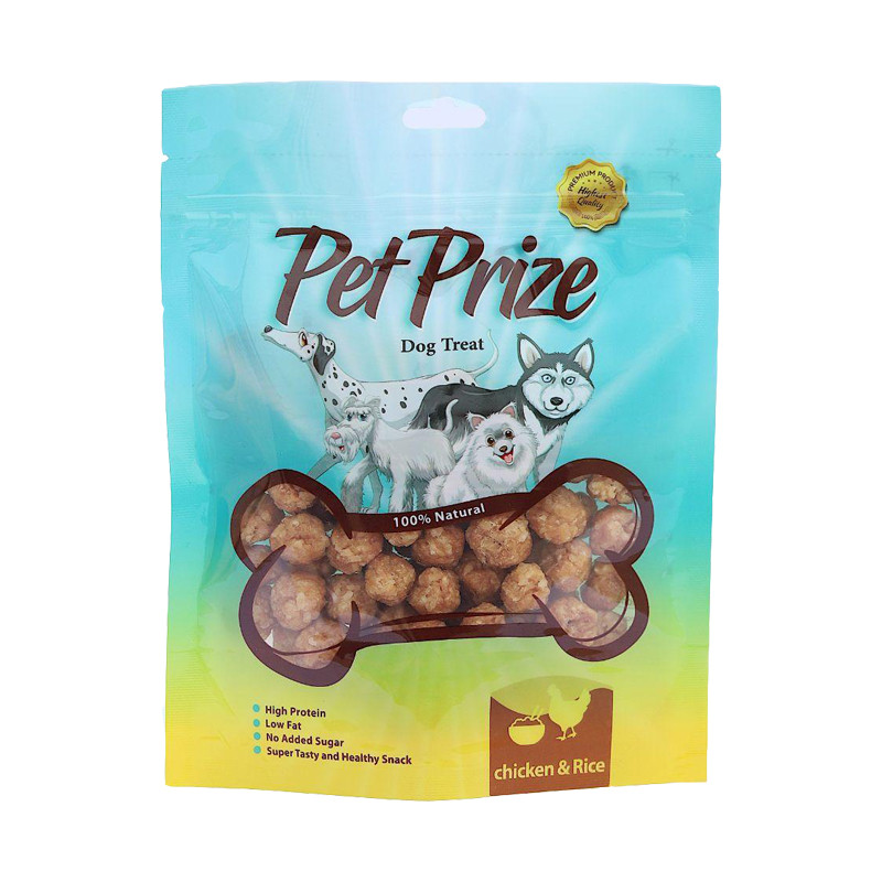 تشویقی سگ پت پرایز مرغ و برنج Pet Prize وزن 50 گرم