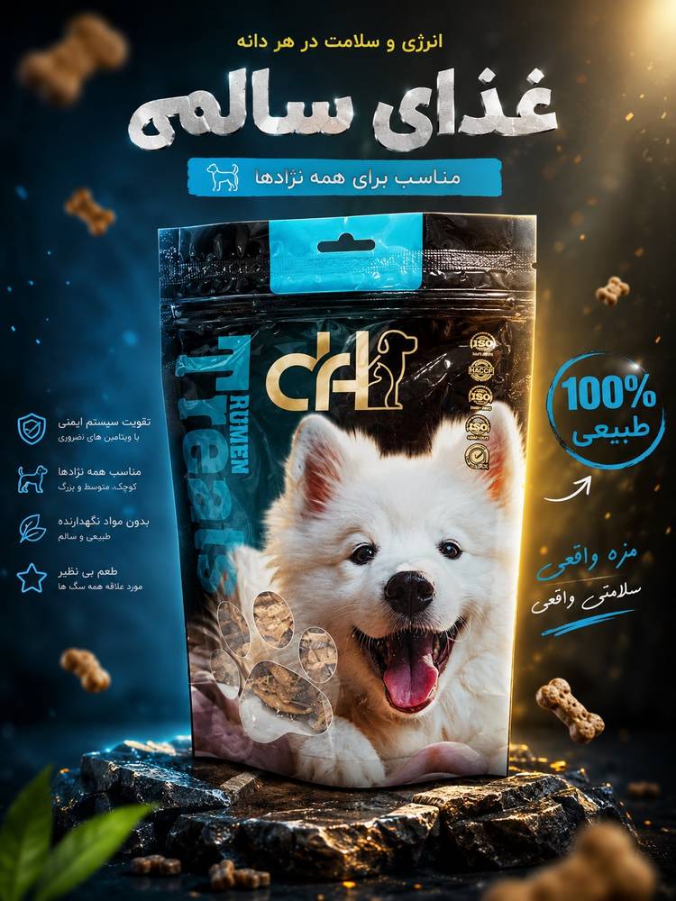 تشویق سگ دکتر اچ سیرابیRumen