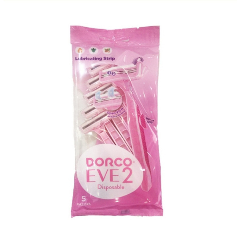 ژیلت دورکو | Dorco Simple & Disposable دو تیغه – بسته 5 عددی